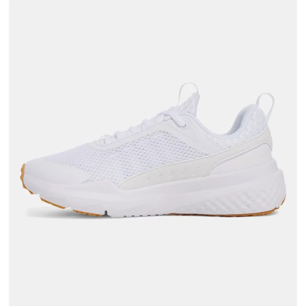 Women's 7 Under Armour Project Rock BSR 5 Shoes 3028301-100 White NEW